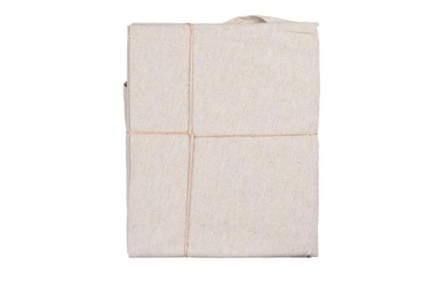 Скатертина Ardesto Oliver, 133х180см, 100% бавовна, бежевий