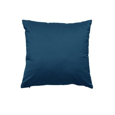 Подушка декор. Ardesto 45х45см, велюр, 100% поліестер, синій темний