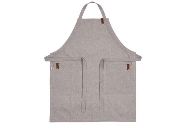 Фартух Ardesto Oliver, 100% бавовна, сірий
