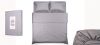Простирадло на резинці Ardesto Mix&amp;Match, 160х200+30см, 100% бавовна, сатин, сірий
