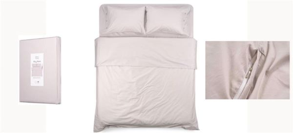 Підковдра Ardesto Mix&amp;Match, 160х220см, 100% бавовна, сатин, айворі