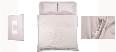 Підковдра Ardesto Mix&amp;Match, 200х220см, 100% бавовна, сатин, айворі