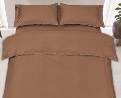 Підковдра Ardesto Mix&amp;Match, 200х220см, 100% бавовна, сатин, коричневий