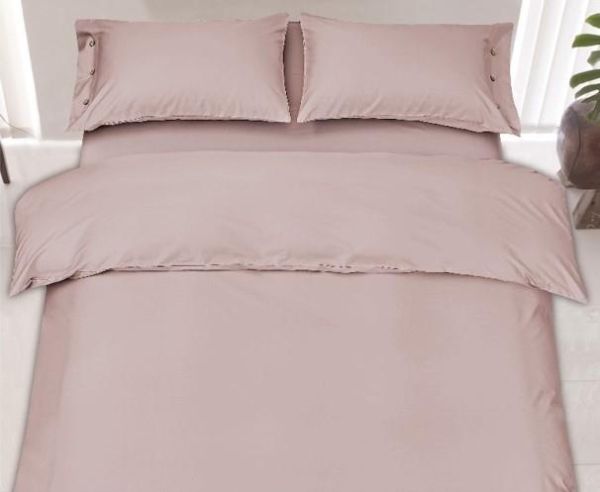 КПБ 2.0сп Ardesto Mix&amp;Match, підковдра 200х220см, простирадло 240х260см, наволочки (2) 50х70см, 100% бавовна, сатин, рожевий світлий