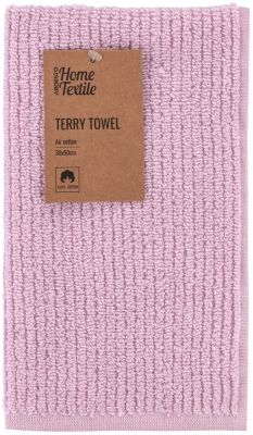 Полотенце махровое Ardesto Air, 30х50см, 100% хлопок, розовый