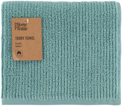 Рушник махровий Ardesto Air, 50х90см, 100% бавовна, бірюзовий