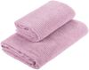 Рушник махровий Ardesto Air, 50х90см, 100% бавовна, рожевий