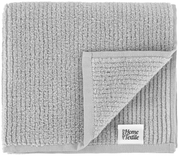 Рушник махровий Ardesto Air, 50х90см, 100% бавовна, сірий