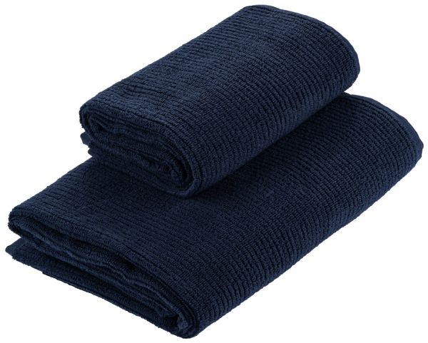 Рушник махровий Ardesto Air, 70х140см, 100% бавовна, синій