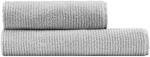 Рушник махровий Ardesto Air, 70х140см, 100% бавовна, сірий