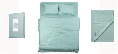 Простирадло Ardesto Mix&amp;Match, 240х260см, 100% бавовна, сатин, зелений