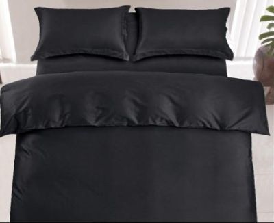 Простирадло Ardesto Mix&amp;Match Premium, 240x260см, 100% бавовна, сатин, чорний