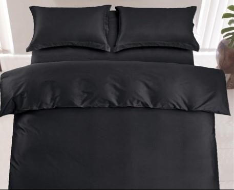 Простирадло Ardesto Mix&amp;Match Premium, 240x260см, 100% бавовна, сатин, чорний