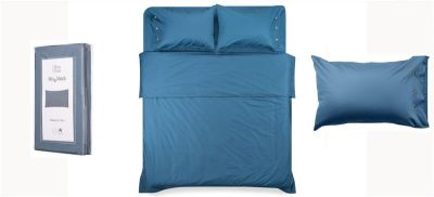 Наволочка Ardesto Mix&amp;Match, 50х70см, 100% бавовна, сатин, синій