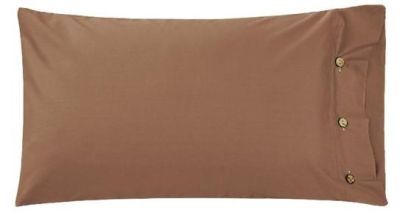 Наволочка Ardesto Mix&amp;Match, 50х70см, 100% бавовна, сатин, коричневий