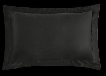 Наволочка Ardesto Mix&amp;Match Premium, 50х70+5см, 100% бавовна, сатин, чорний