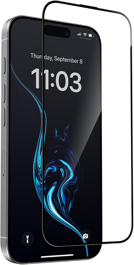 Захисне скло Benks Ultra Shield HD для Apple iPhone Air (Black)