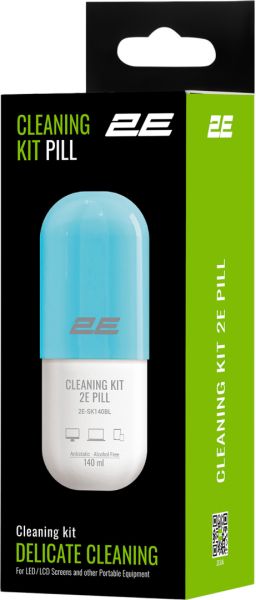 Набор 2E Pill Cleaning Kit (Blue) для очистки экранов, электроники и стекла