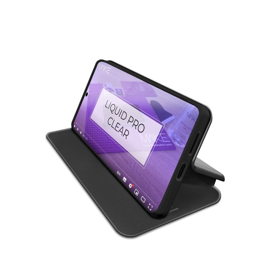 Чохол-книжка MAKE Samsung S24 FE Flip Black