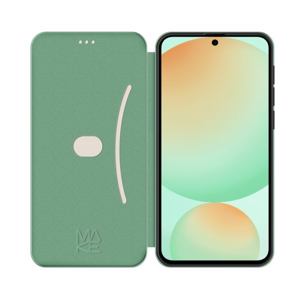 Чохол-книжка MAKE Samsung S24 FE Flip Mint