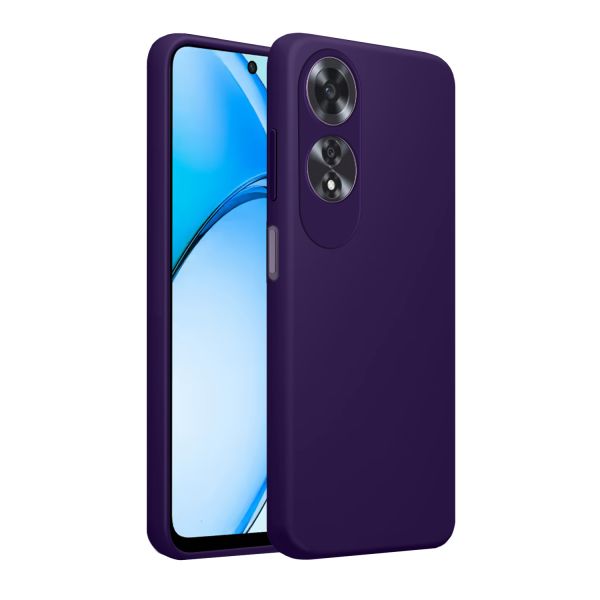 Чохол MAKE Oppo A60 Silicone Purple Midnight