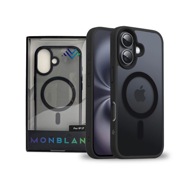 Чехол Monblan Magnetic Crystal Series для Apple iPhone 17 (Black)