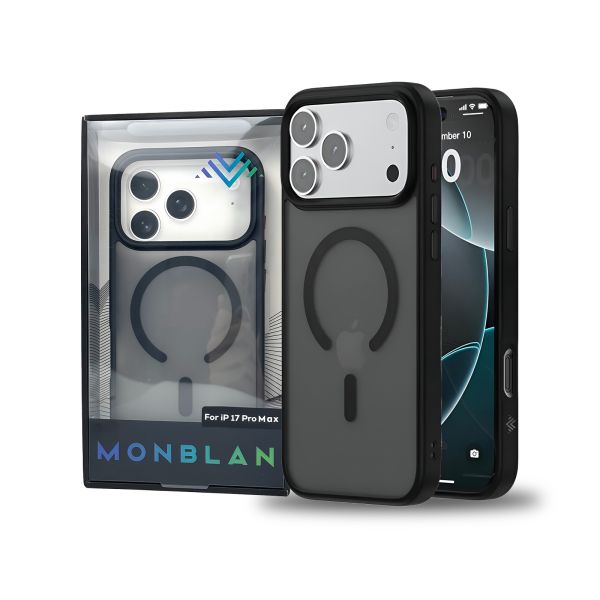 Чехол Monblan Magnetic Crystal Series для Apple iPhone 17 Pro Max (Black)