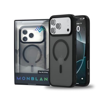 Чехол Monblan Magnetic Crystal Series для Apple iPhone 17 Pro (Black)