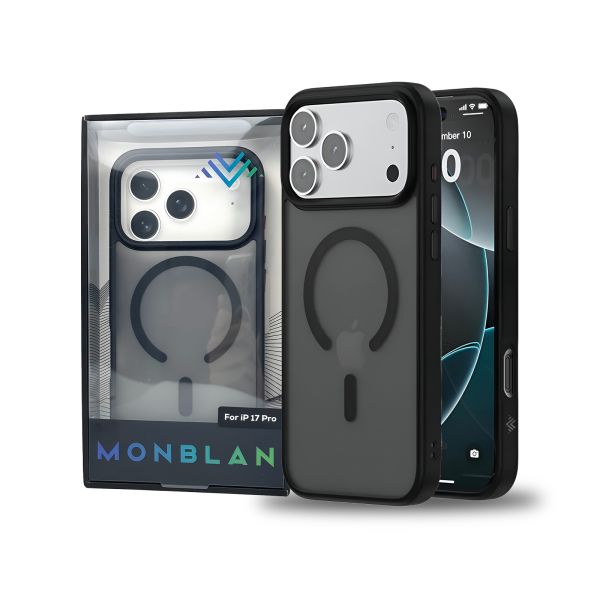 Чехол Monblan Magnetic Crystal Series для Apple iPhone 17 Pro (Black)