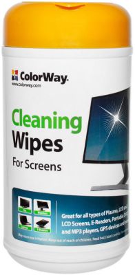 Влажные салфетки ColorWay Cleaning Wipes 12x12 для очистки экранов, электроники и стекла