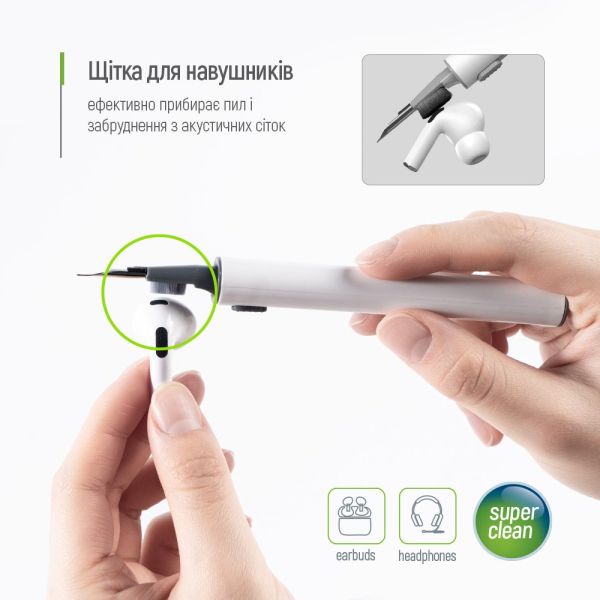 Набор ColorWay Earphone Cleaning Kit 3in1 для чистки наушников