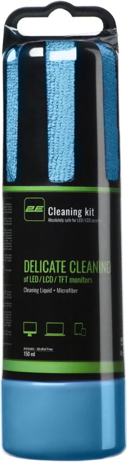 Набір 2E Delicate Cleaning Kit (Blue) для очищення екранів, електроніки і скла