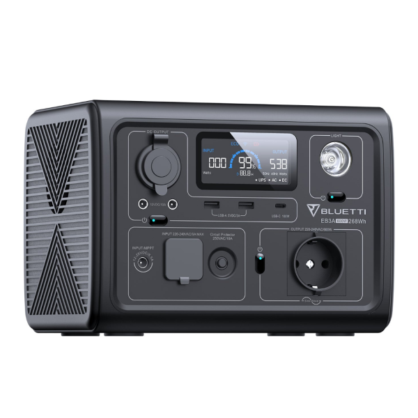 Портативная зарядная станция Bluetti PowerOak EB3A 268Wh (600W)