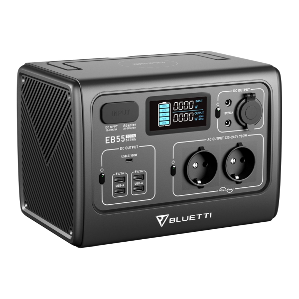 Портативная зарядная станция Bluetti PowerOak EB55 537Wh (700W)