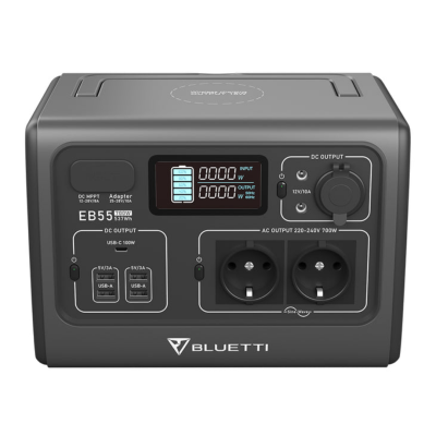 Портативная зарядная станция Bluetti PowerOak EB55 537Wh (700W)