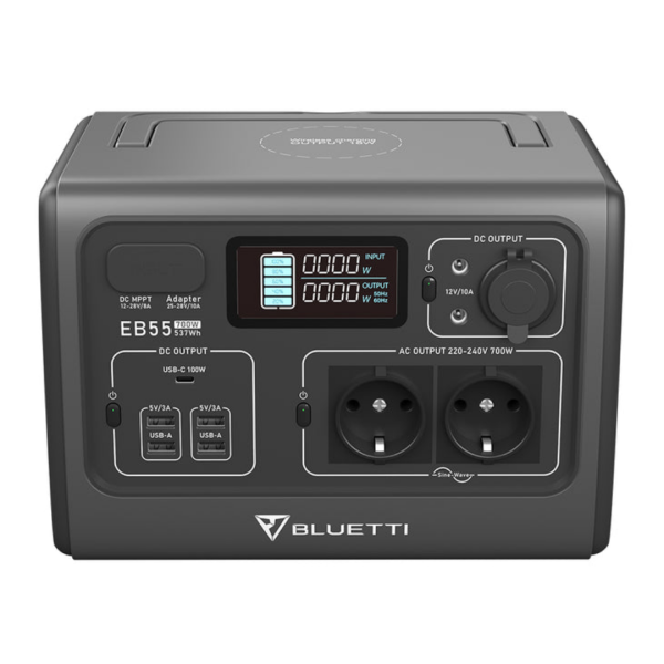 Портативная зарядная станция Bluetti PowerOak EB55 537Wh (700W)