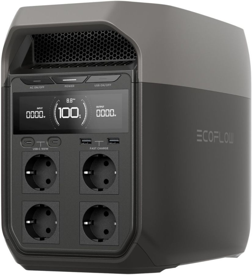 Портативна зарядна станція EcoFlow DELTA 3 1024Wh (2400W)