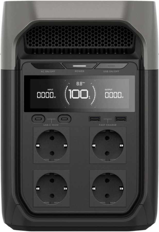 Портативна зарядна станція EcoFlow DELTA 3 1024Wh (2400W)