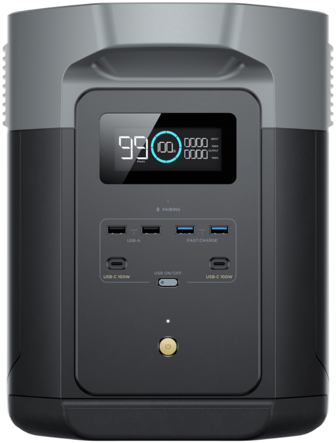 Портативная зарядная станция EcoFlow Delta 2 Max 2048Wh (3400W)