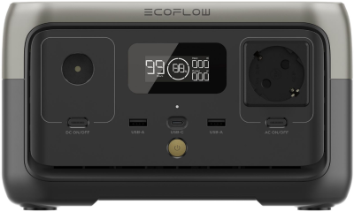 Портативная зарядная станция EcoFlow River 2 256Wh (600W)