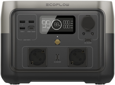 Портативная зарядная станция EcoFlow River 2 Max 512Wh (1000W)