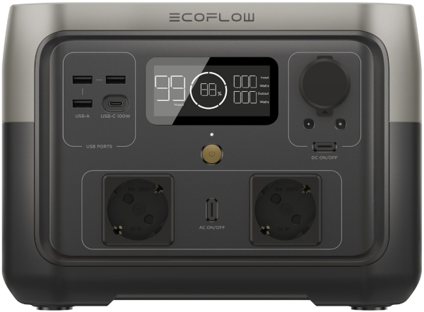 Портативна зарядна станція EcoFlow River 2 Max 512Wh (1000W)