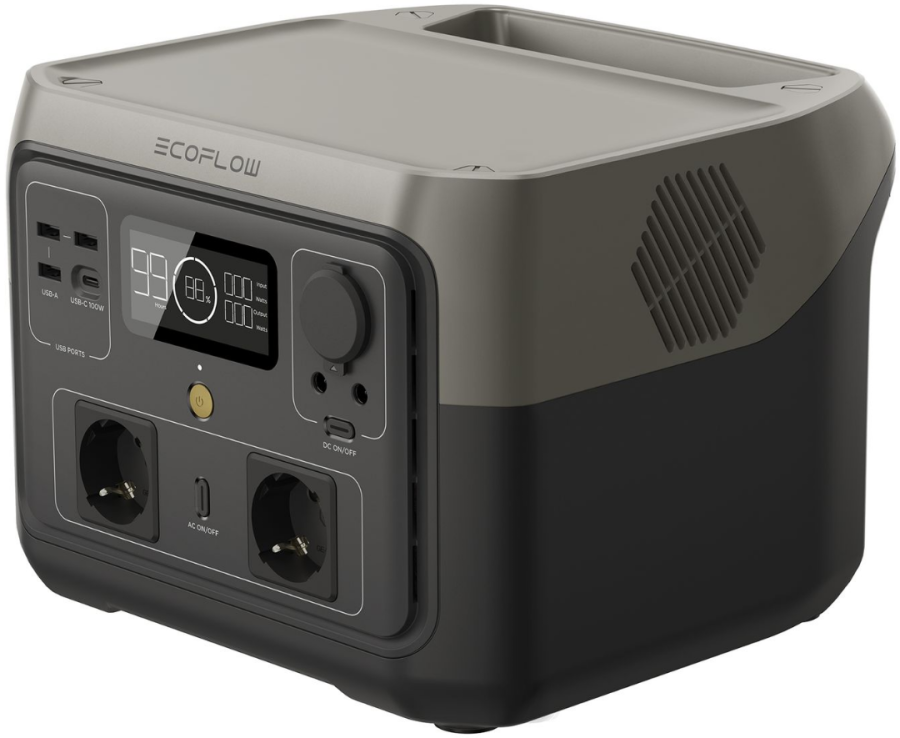 Портативная зарядная станция EcoFlow River 2 Max 512Wh (1000W)