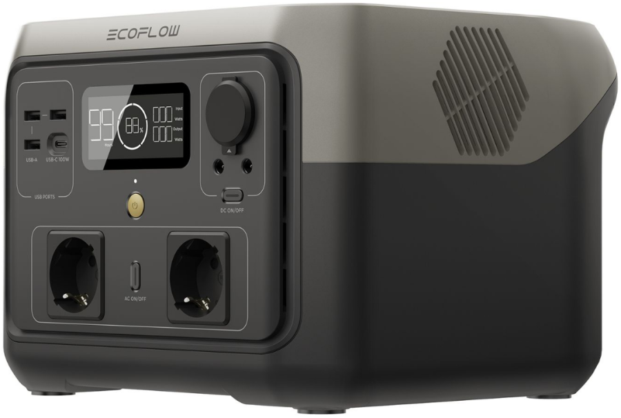 Портативная зарядная станция EcoFlow River 2 Max 512Wh (1000W)