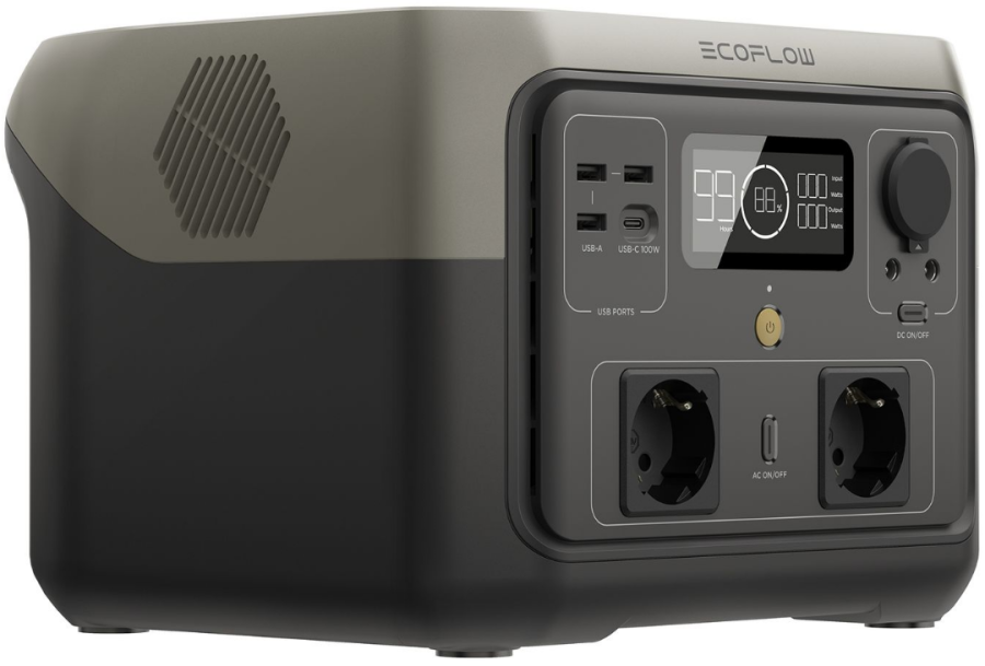 Портативная зарядная станция EcoFlow River 2 Max 512Wh (1000W)