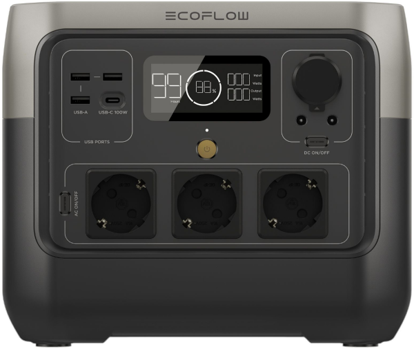 Портативная зарядная станция EcoFlow River 2 Pro 768Wh (1600W)