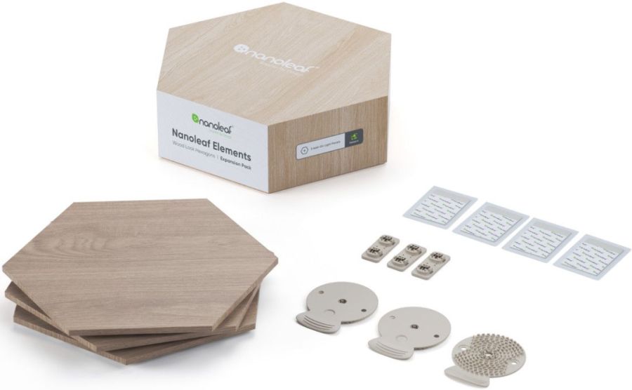 Додаткові панелі Nanoleaf Elements - Hexagons Expansion Pack - 3 шт.