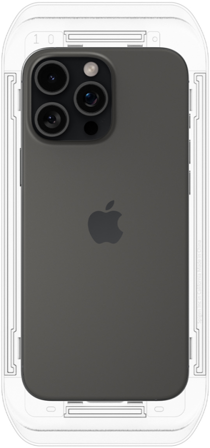 Захисне скло Spigen Glass tR EZ Fit для Apple iPhone 16 Pro Max/17 Pro Max (Clear) 2 шт.
