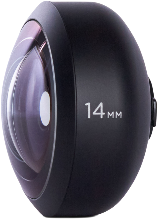 Обʼєктив Moment 14mm Fisheye Mobile Lens - T-series