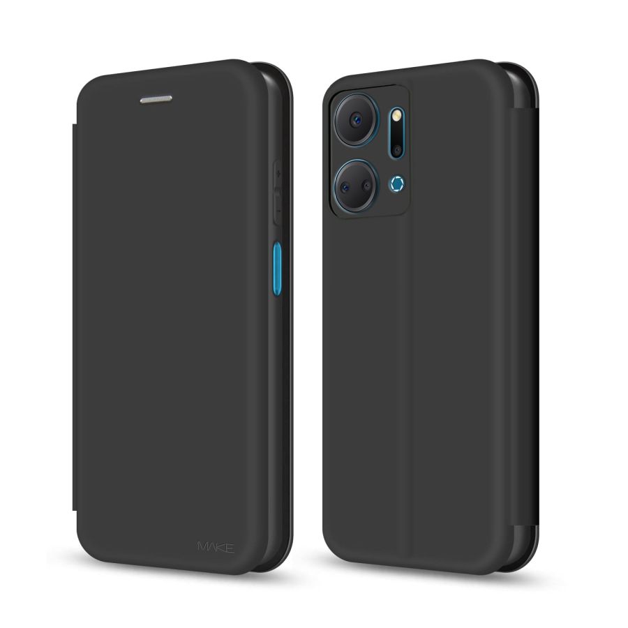 Чохол-книжка MAKE Honor X7a Flip Black